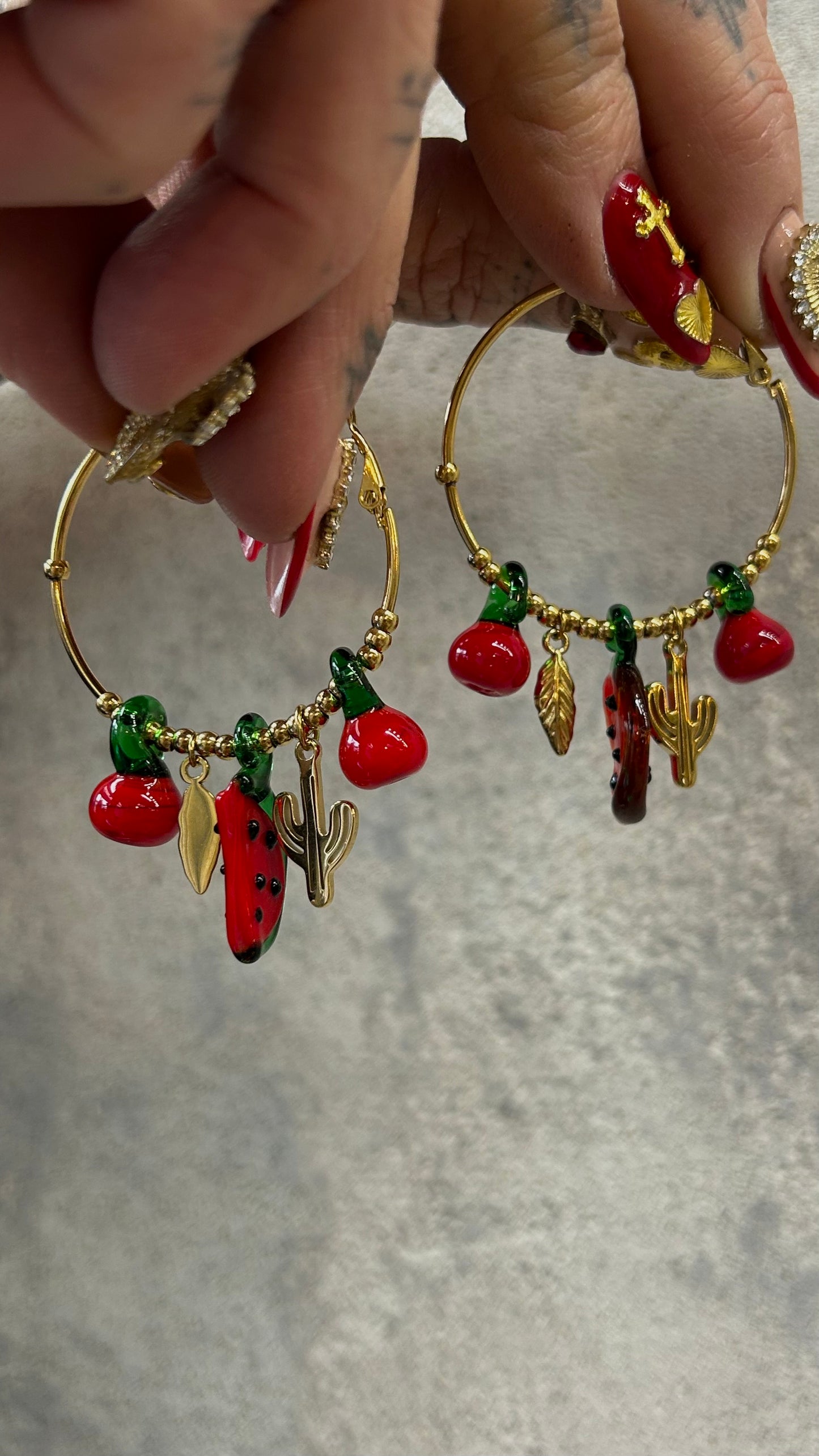 Boucles fruits
